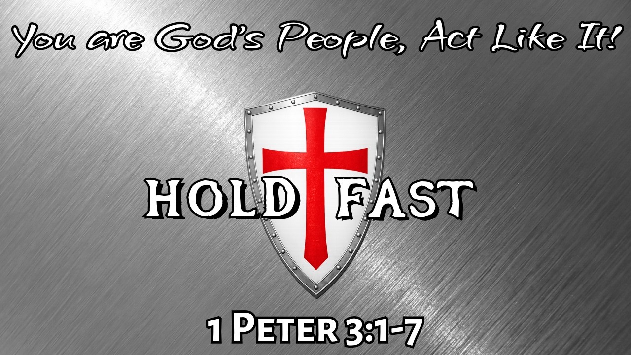 You are God's People, Act Like it! (1 Pt 3:1-7) by Rev. Ken Wojnarowski