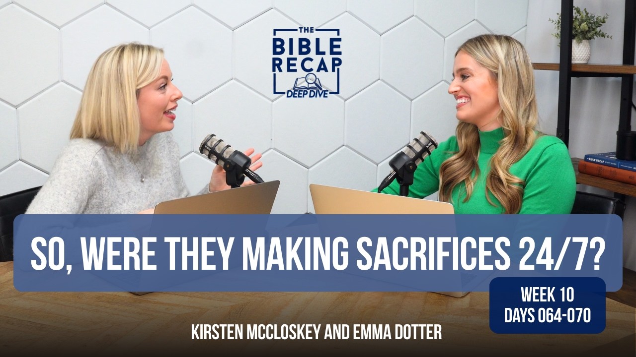 Week 10 (Days 064-070): Were the Israelites making sacrifices 24/7?