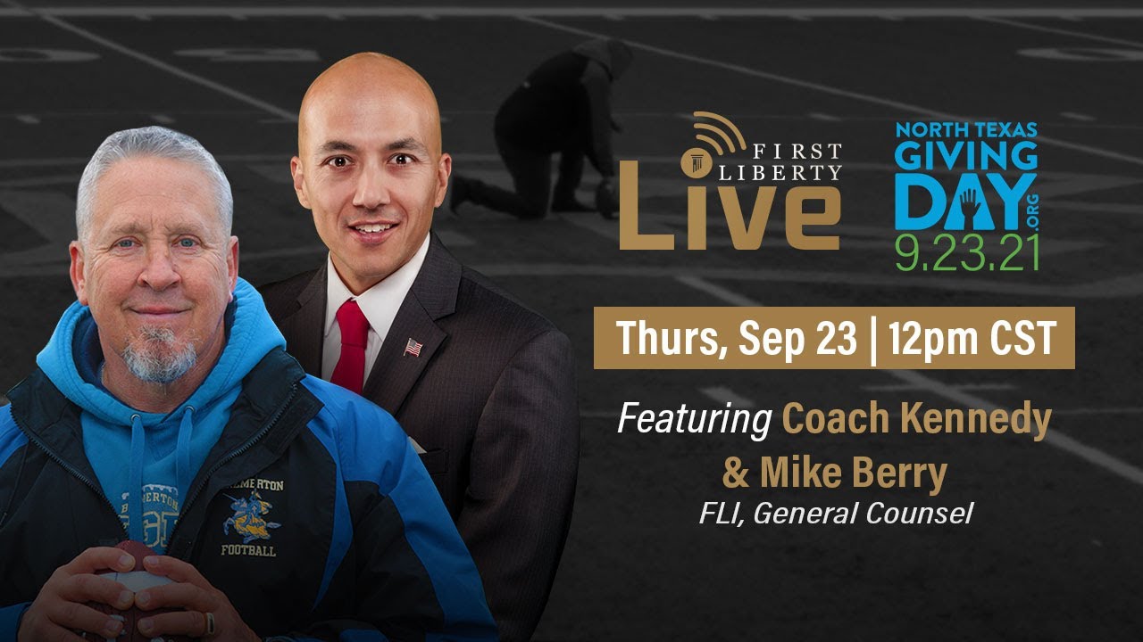 North Texas Giving Day Special with Coach Kennedy | First Liberty Live!