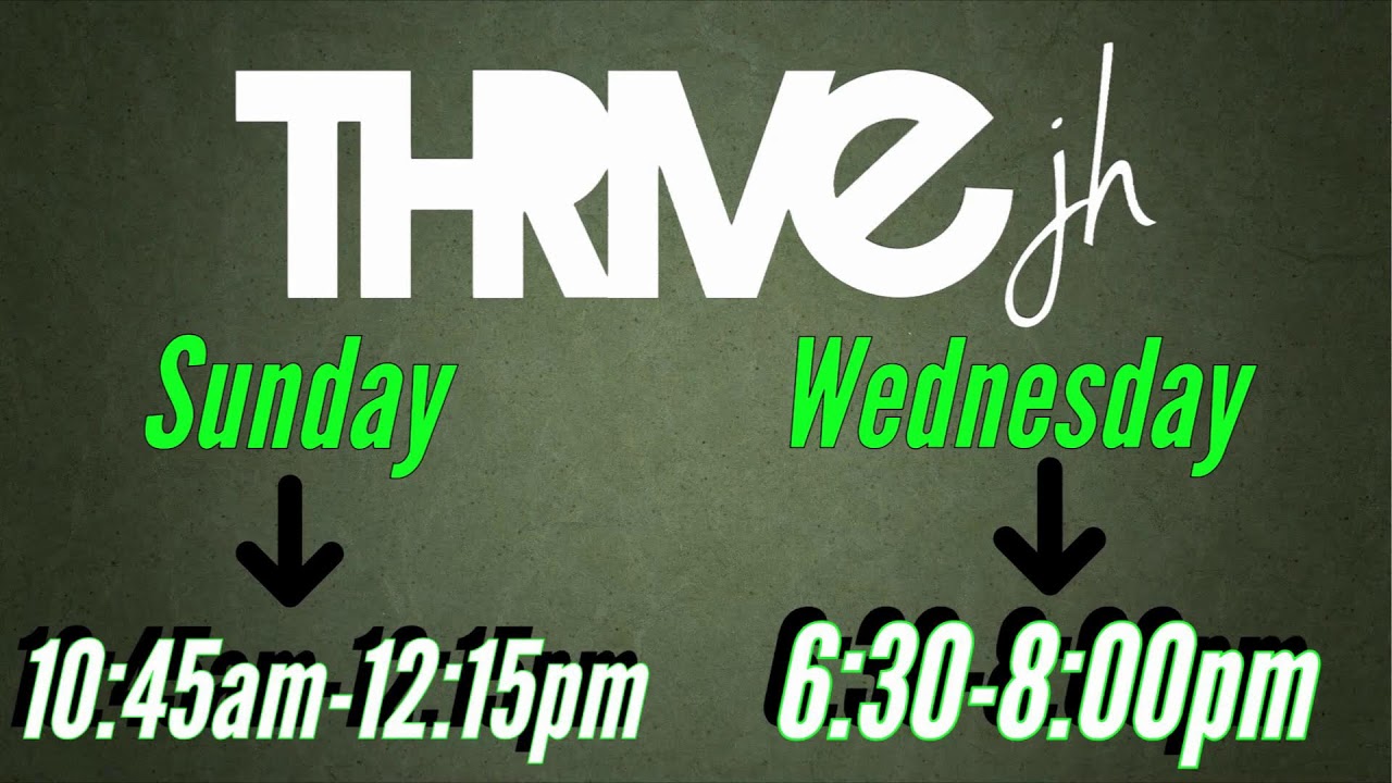 Live Sunday Morning Second Service