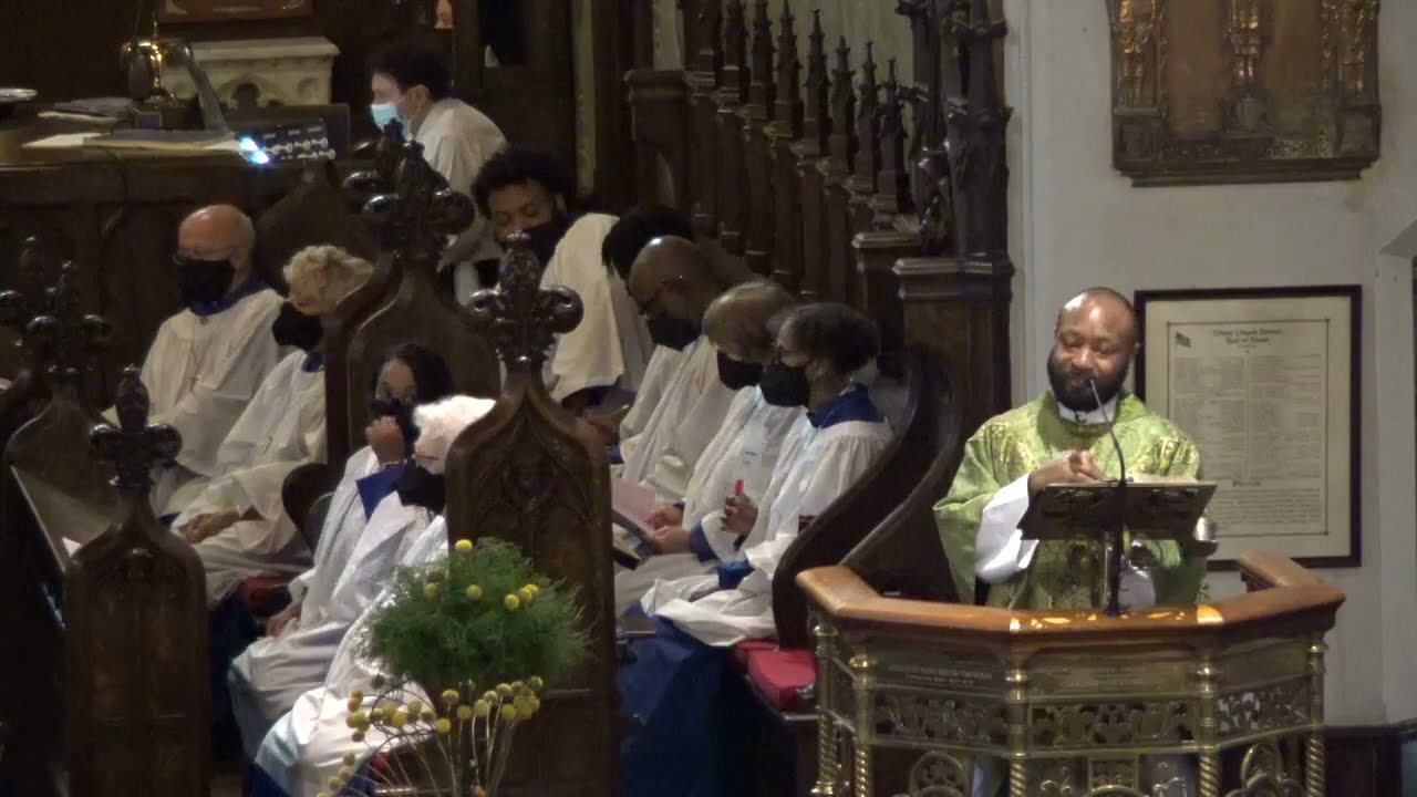 Christ Church Detroit - 10:30 Service Excerpts and Sermon - 10/10/21