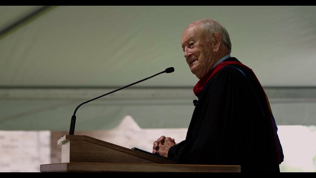 92nd Commencement Address — His Grace is Sufficient