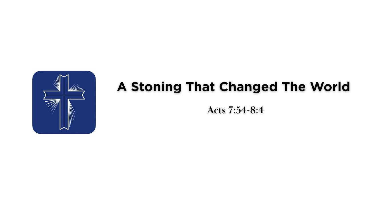 A Stoning That Changed The World