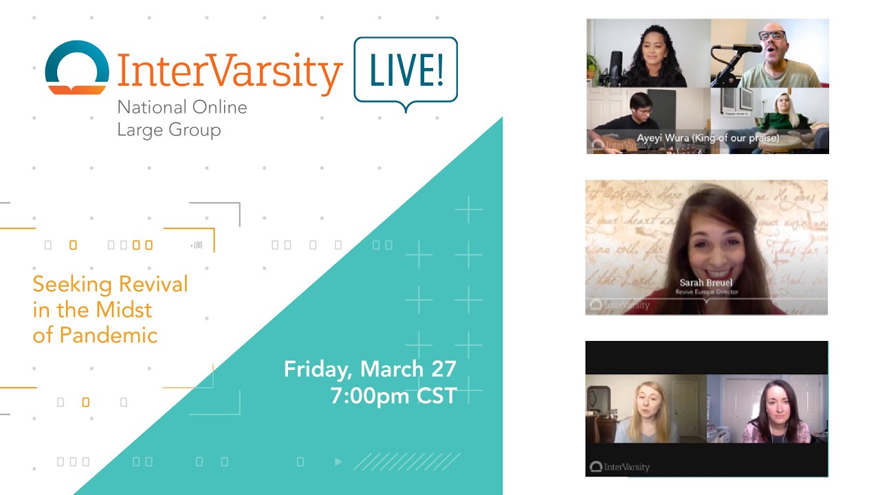 InterVarsity Live - National Large Group | April 3 7pm CDT