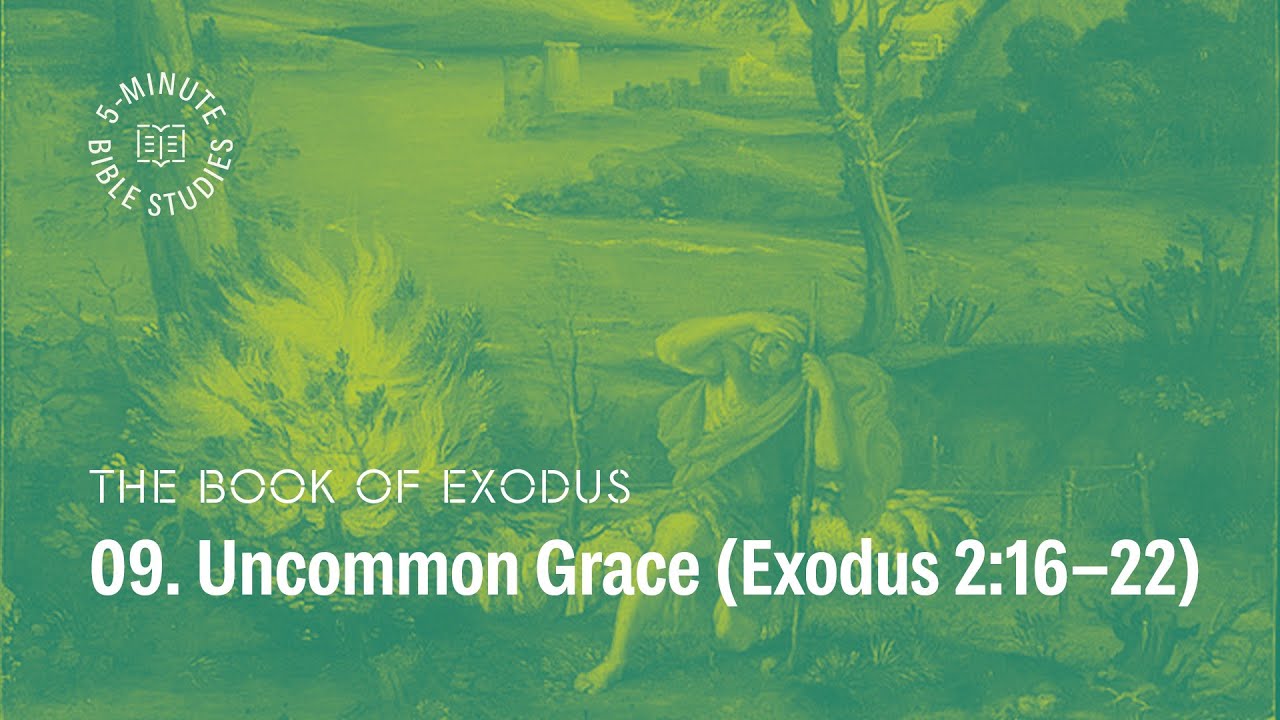 09. Uncommon Grace (Exodus 2:16-22) | Paul Tripp's Weekly 5-Minute Bible Study on Exodus