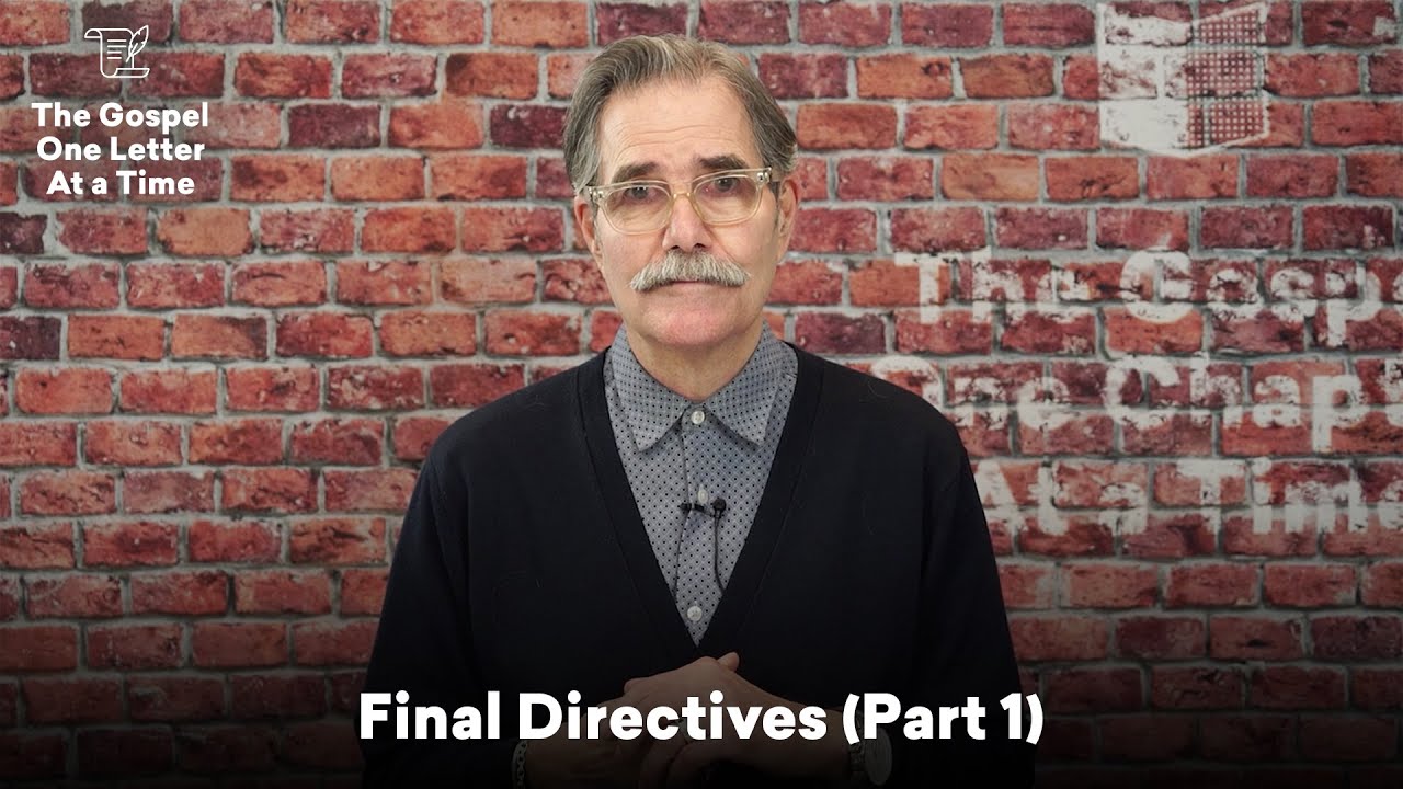 Final Directives (Part 1) | Paul Tripp's 1 Peter Study (Episode 049)
