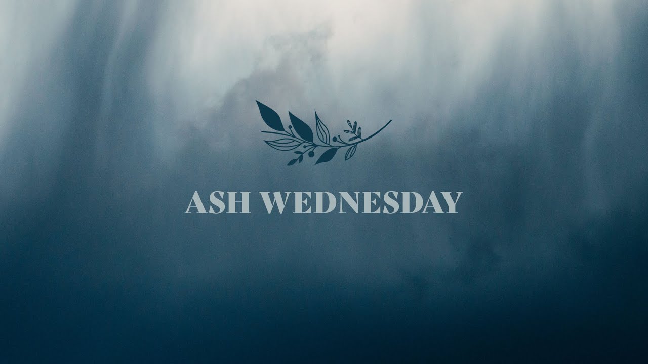 Ash Wednesday Livestream