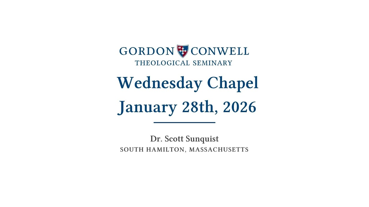 January 28th 2026 -  Wednesday Chapel Message