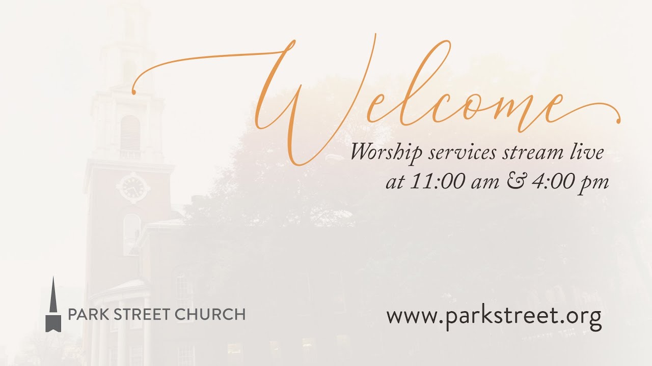 Evening Service - August 9th, 2020  | Park Street Church, Boston