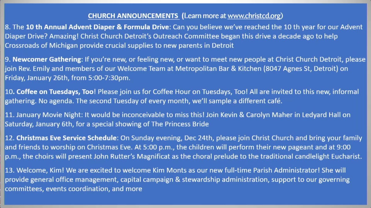 Worship Service